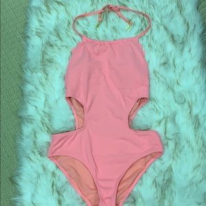 Jessica Simpson Coral Swimsuit